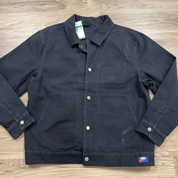 Jordan Other - Air Jordan Rare Air Chicago Jacket Heavyweight Black MEN SIZE XL IB3001-010 $175